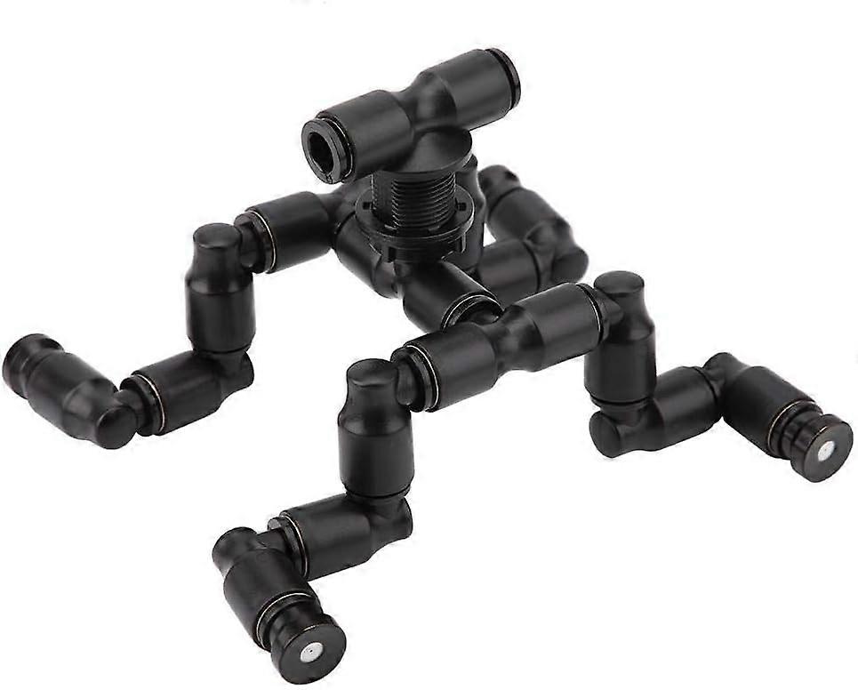 Adjustable Pet Cooling Nozzles Adjustable Black Rainforest Cooling System