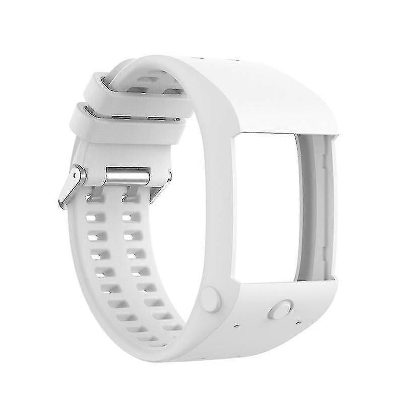Watchband Replacement Adjustable Silicone Comfortable Wristwatch Band Strap For Polar M600