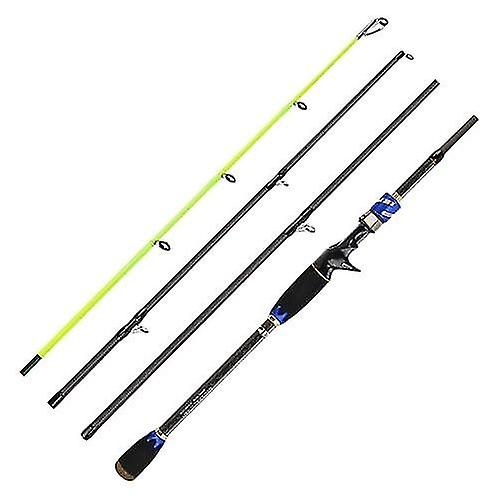 Fishing Rods Carbon Fiber Casting Rods Durable Lightweight Casting Fishing Rod Portable 4 Sections Fishing Pole For Saltwater Freshwater
