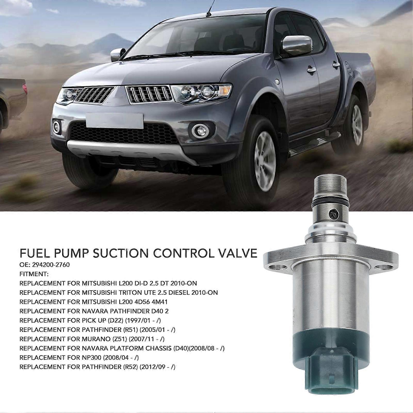 Fuel Pump Suction Control Valve SCV For Mitsubishi L200 4D56 & Nissan - 294200-2760