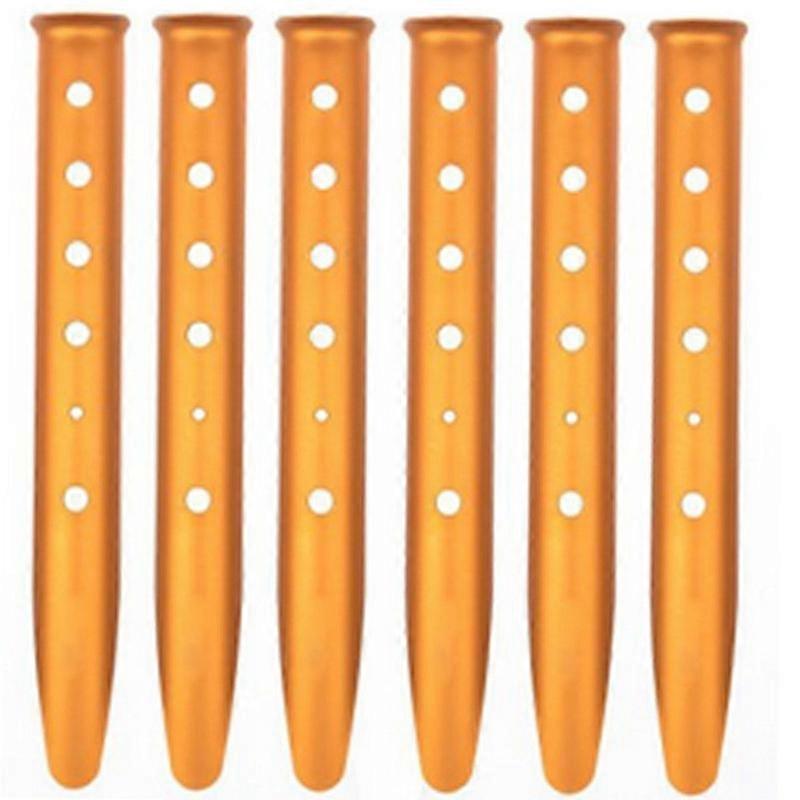 雪と砂のテントでキャンプするためのアルミテントステークス