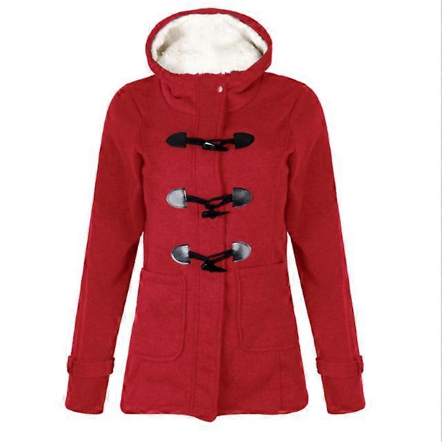 Women Basic Jackets 2024 Camel Coat Spring Autumn Women's Overcoat Zipper Horn Button Outwear Jacket Female Hooded Coat S-5XL