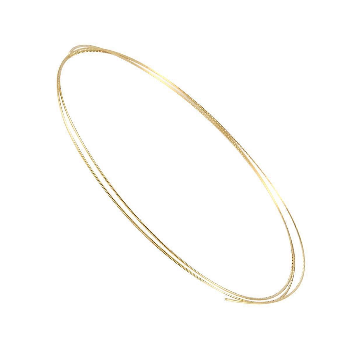 8FT Akustisk Gitarr 2.2mm Gitarr Mässing Bandtråd