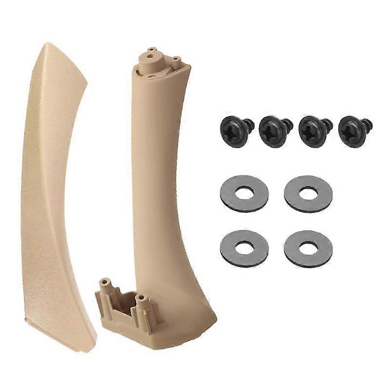 Car Interior Front Door Panel Handle Pull Trim Cover for E90 E91 3 Series Auto Internal Accessories