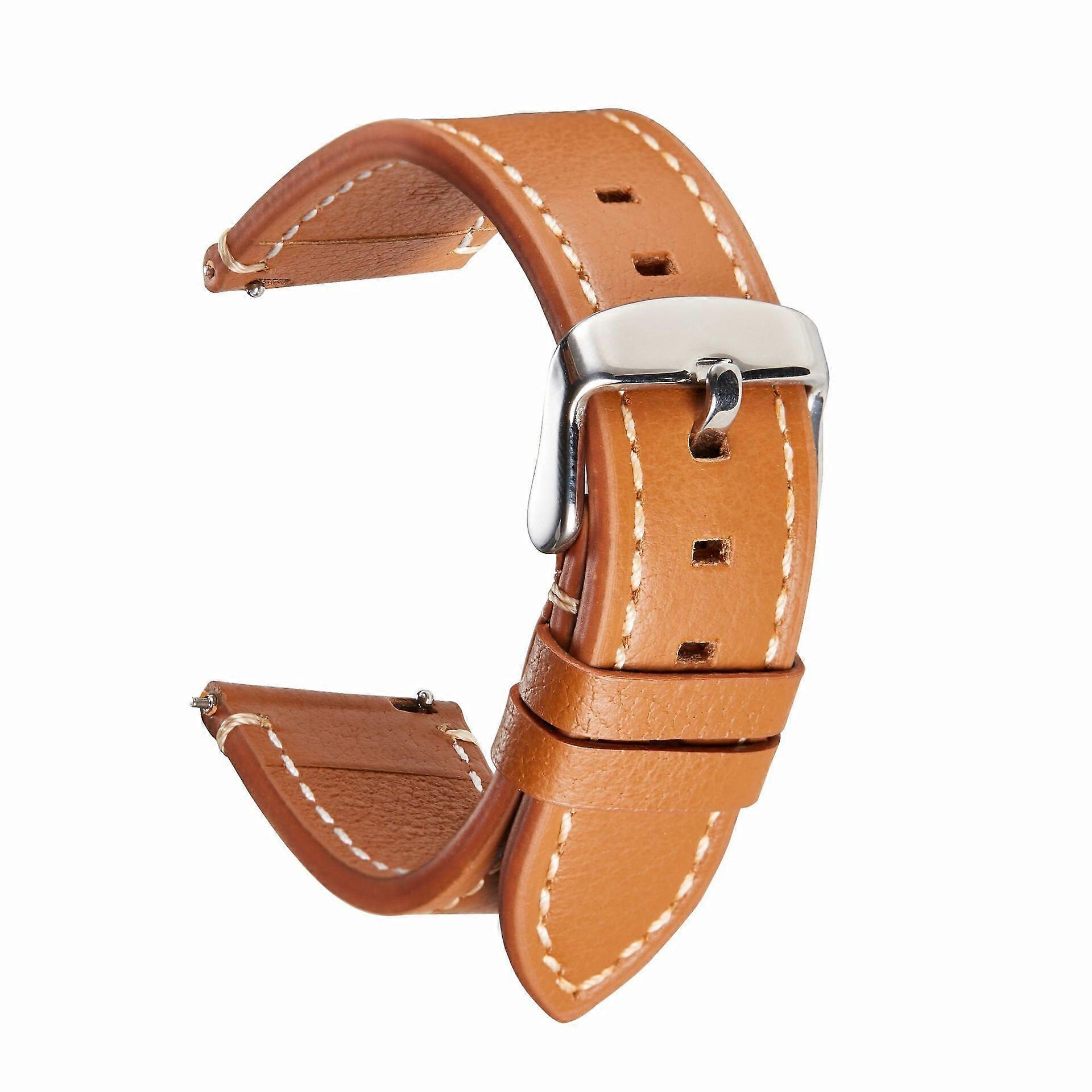18/20/22mm myk universell ekte skinnrem