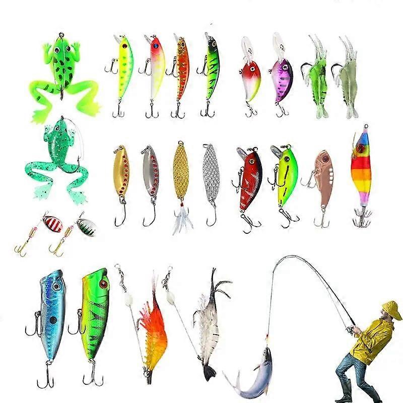 Pescuit Tackle Advent Calendar 24 zile Crăciun Advent Calendar Pescuit Tackle Box Creative Christmas Gifts Countdown