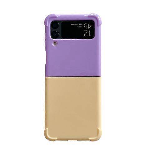 For Samsung Galaxy Z Flip3 5G Macaron Candy Color Matching TPU Phone Case