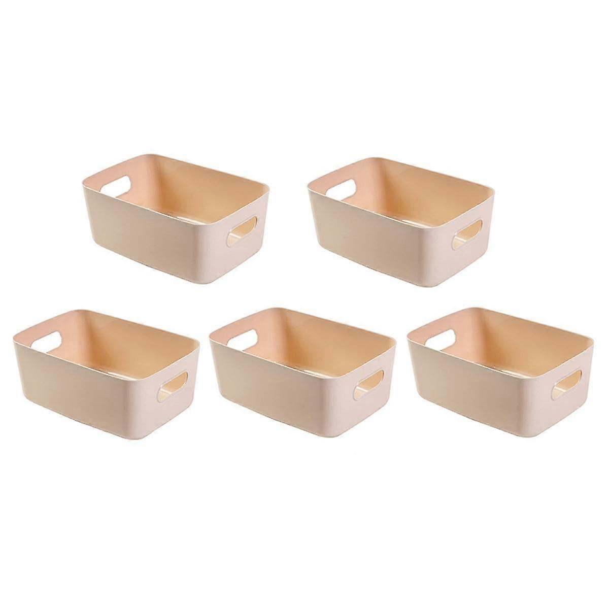 Organizer Tray of Desktop Drawer Storage Box Desktop Storage Basket Plastic Desktop Clutter Organiz