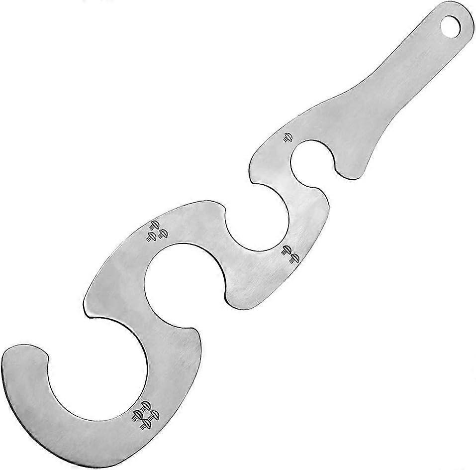 4 Hole Stainless Steel Spaghetti Measuring Tool for Spaghetti Pasta Gadget Spaghetti Ruler Measurer, Quick Pasta Measuring Tool,2024 Ping