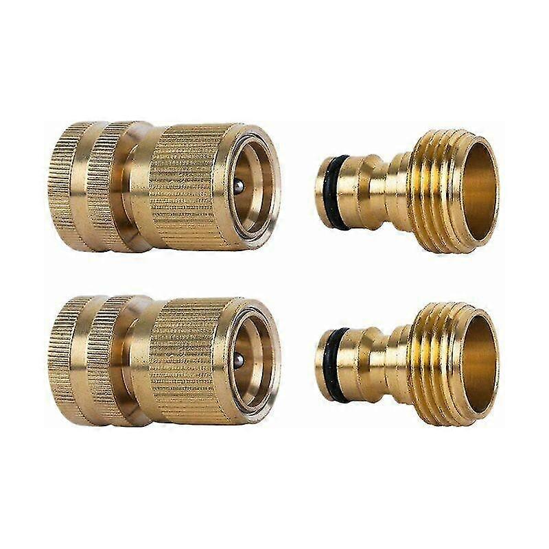 12mm Water Hose Fitting Copper Fitting Set Thread Quick Connect