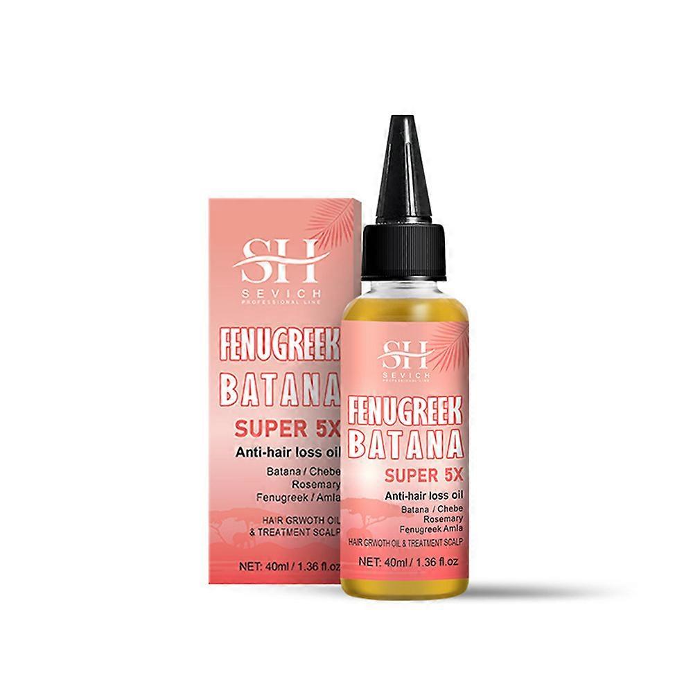 שמן בטנה טבעי סופר טהור 5X לצמיחת שיער מסכת שיער חמאת שמן בטנה מהונדורס טיפול בנשירת שיער לגברים ונשים שחורים