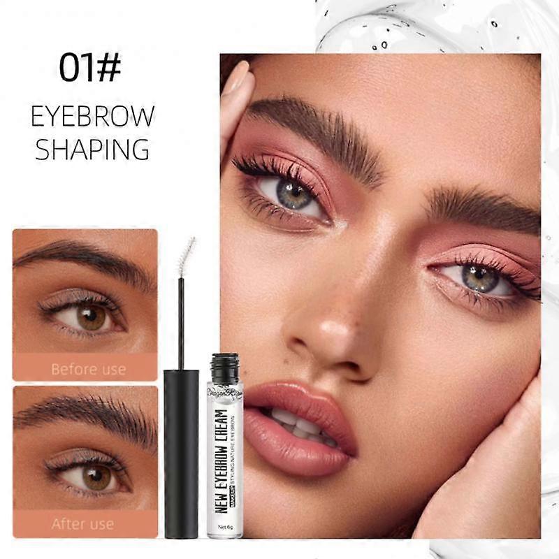 Quick-drying Long-acting Eyebrow Indelible Waterproof Setting Gel Transparent
