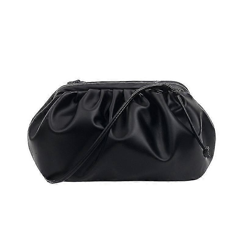 Versatile Shoulder Bag Fashionable Pleated Cloud Bag Handbag
