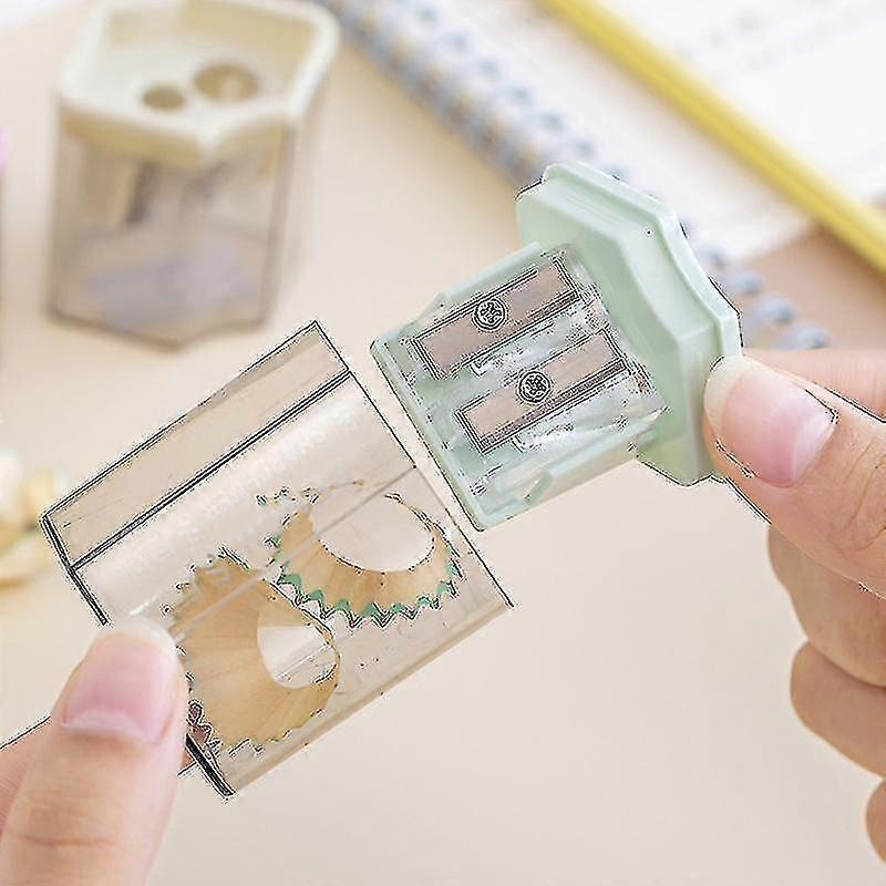 Manual Pencil Sharpener 5 Pieces Picture Color