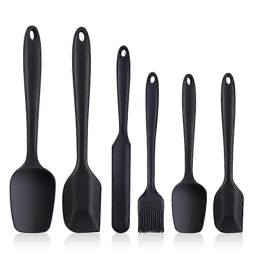 6PCS Baking Silicone Spatula Tool Set