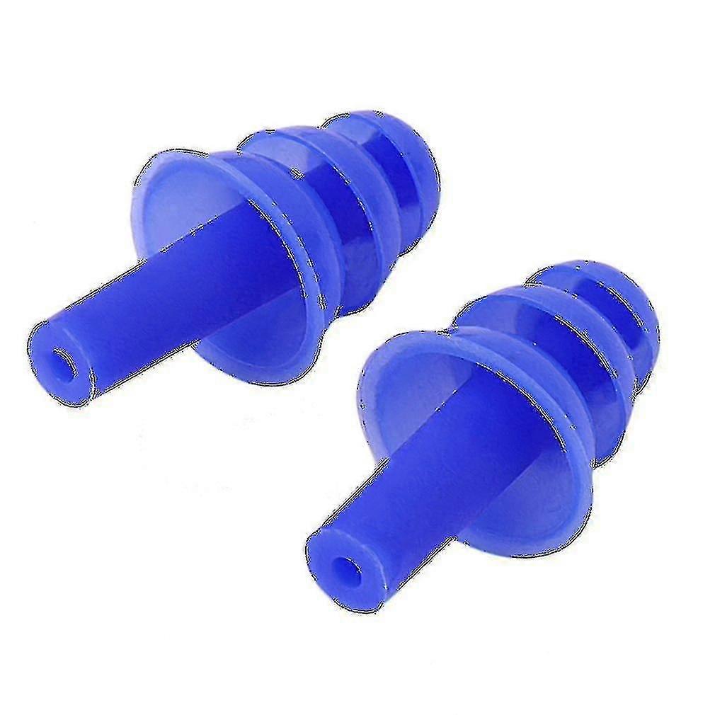 A Pair Silicone Ear Plugs Anti Noise Snore Earplugs Noise Reduction For Study