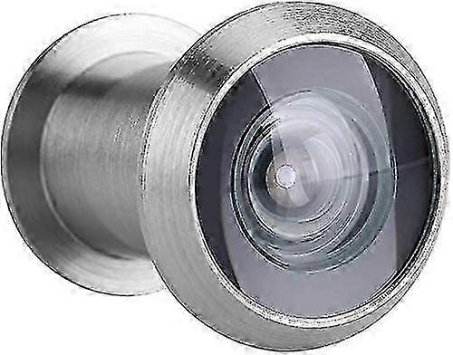Peephole Door Viewer Degree Wide Angle With High Strength Protective Cover(brushed Silver)