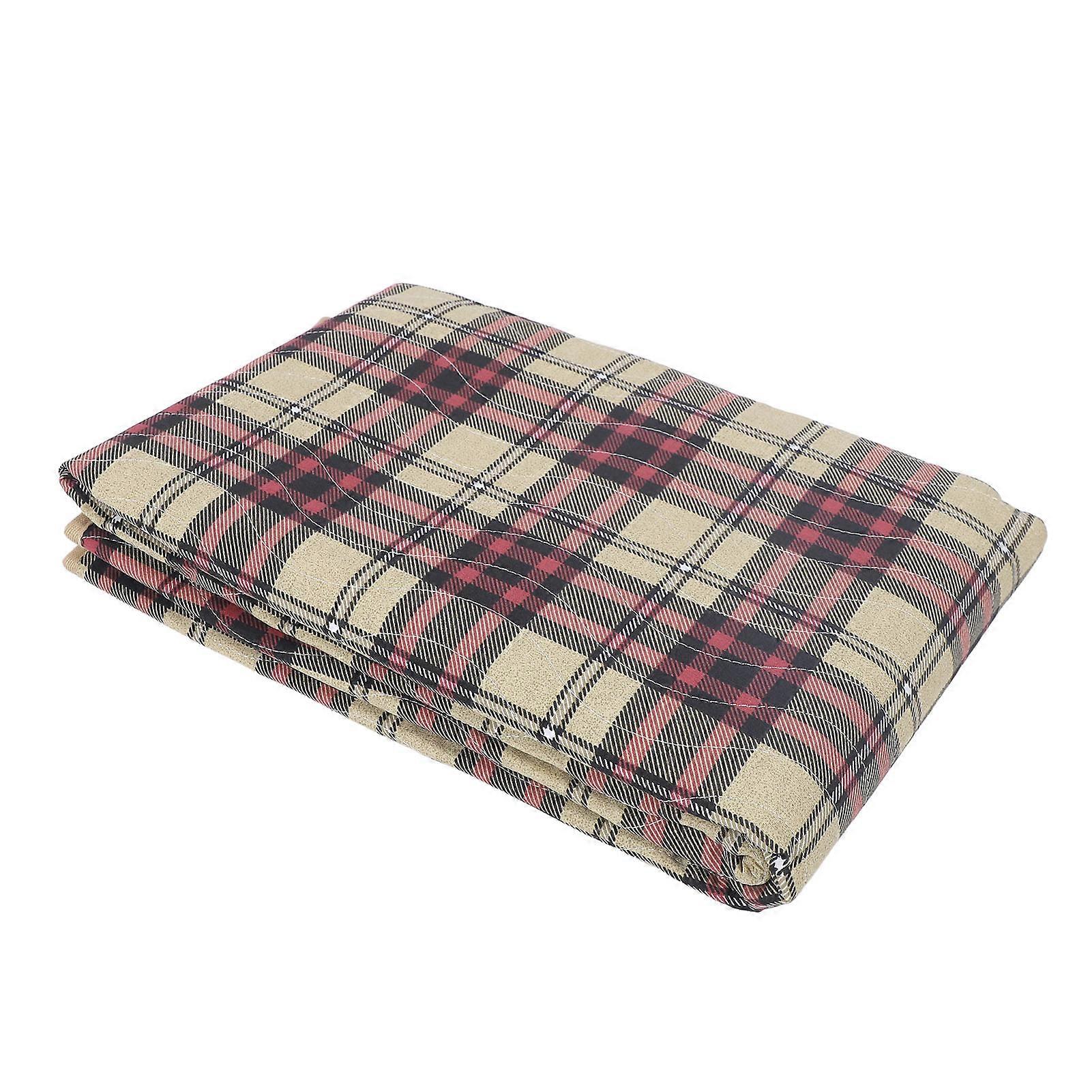 Incontinence Positioning Bed Pad with 6 Handles Mattress Protection Waterproof Patient Transfer Sheet for Bedridden Elderly 35.4 X 47.2in