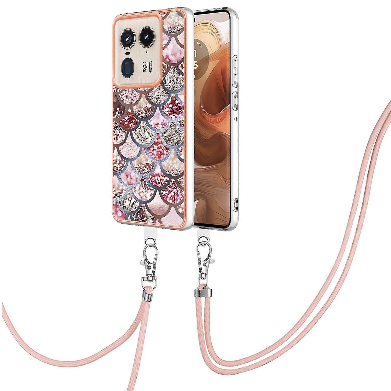 IMD TPU Case with Lanyard For Motorola Edge 50 Ultra