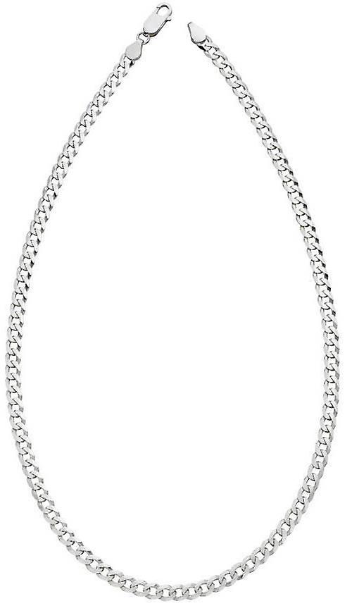 Beginnings Diamond Cut Heavyweight Curb Chain - Silver