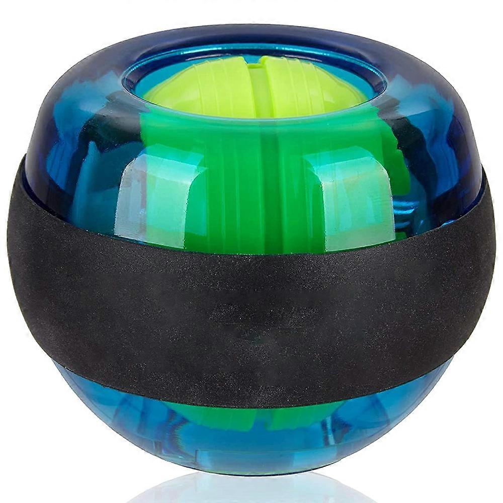 Håndleddstrener i metall - LED gyroball for håndleddsstyrke