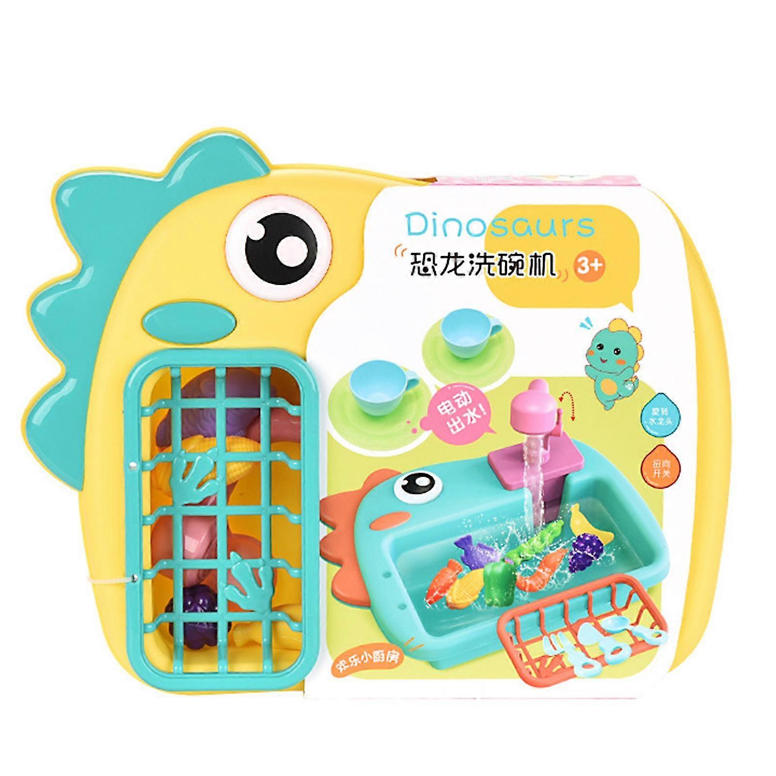 Dinosaur Kitchen Sink Toy Set Children's Kitchen Sink Toys Set