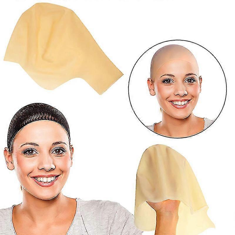 مضحك اللاتكس الجلد وهمية أصلع رئيس للجنسين يتوهم فيلم حزب شعر مستعار قبعة قناع اللاتكس قبعة