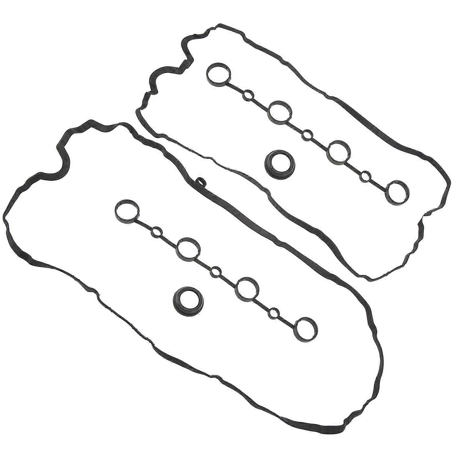 Engine Valve Cover Gasket 94810593400 Left Right Inner Valve Cover Gasket Set for Cayenne V8 2003 to 2006