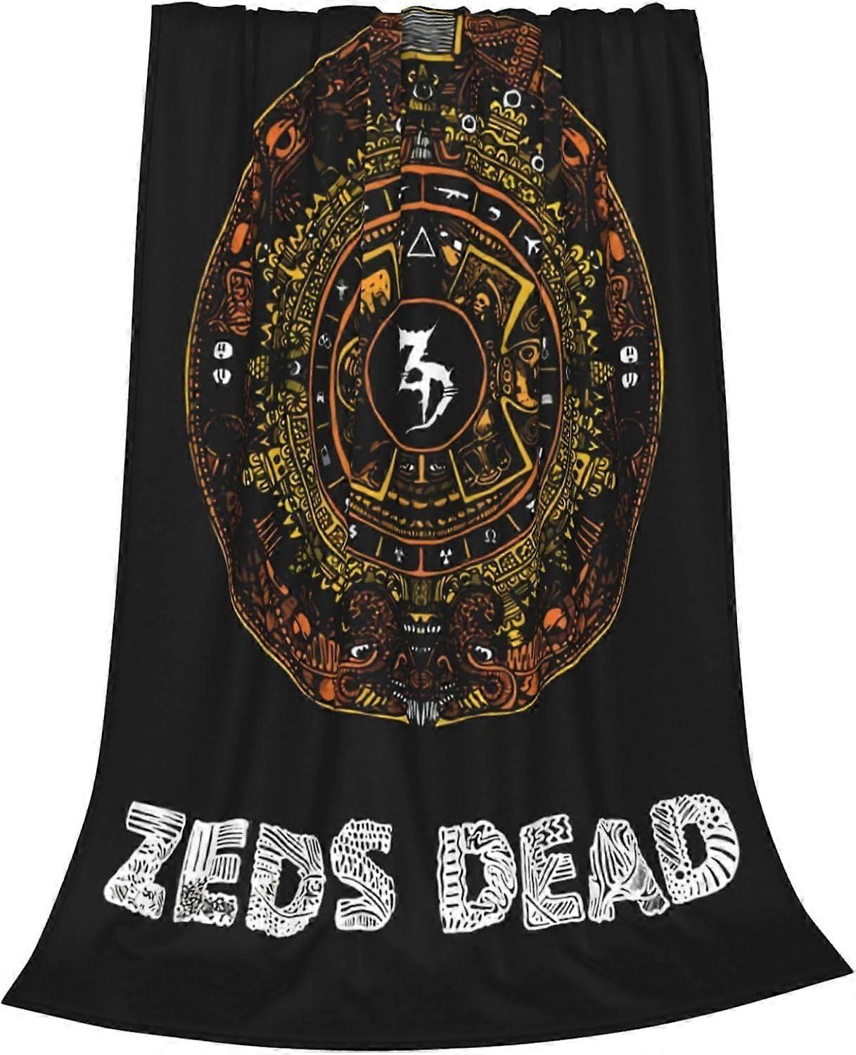 Blødt mikrofleecetæppe 3D-trykt blødt sengetæppe til dødt Zed-tæppe til kunstindretning