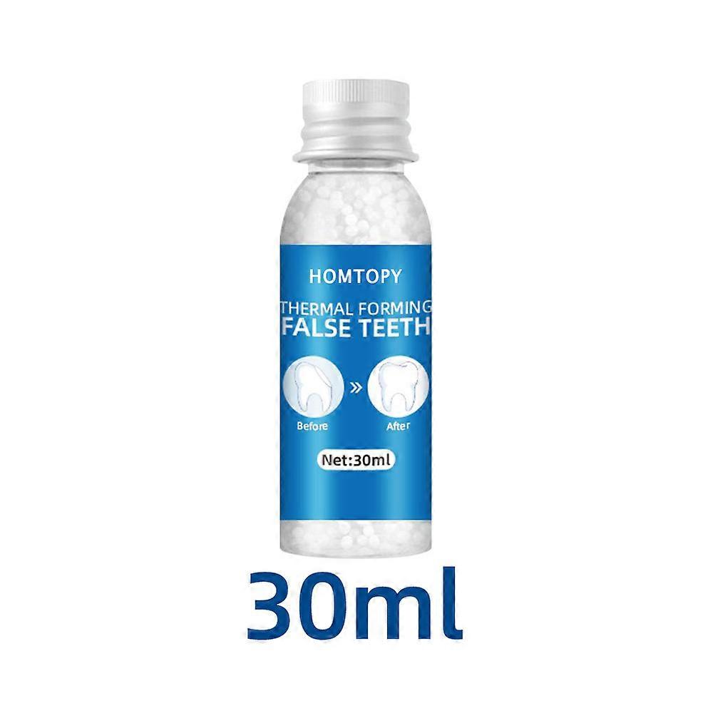 Massivt tandkött tillfällig reparation tandgap protes fast gummiharts protes självhäftande protes 30ml (1 stycke)