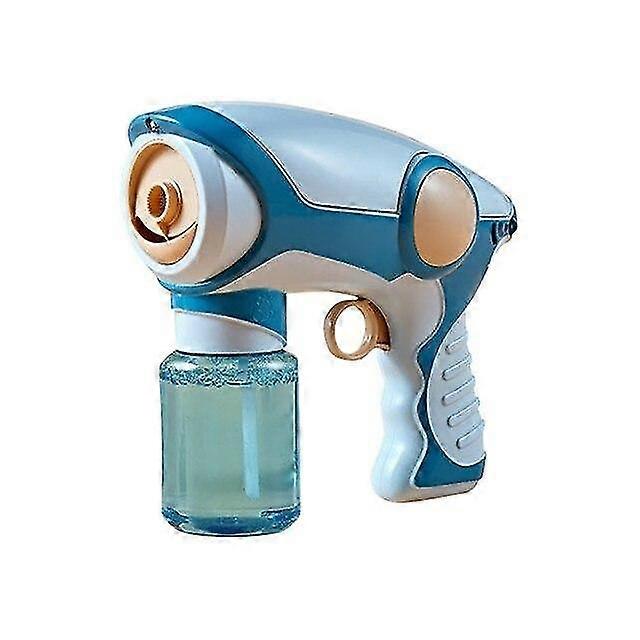 YYH-Summer Smoke Bubble Machine For Kids Children Bubble Toys Spray Bubble Machines10ml SummerBlue