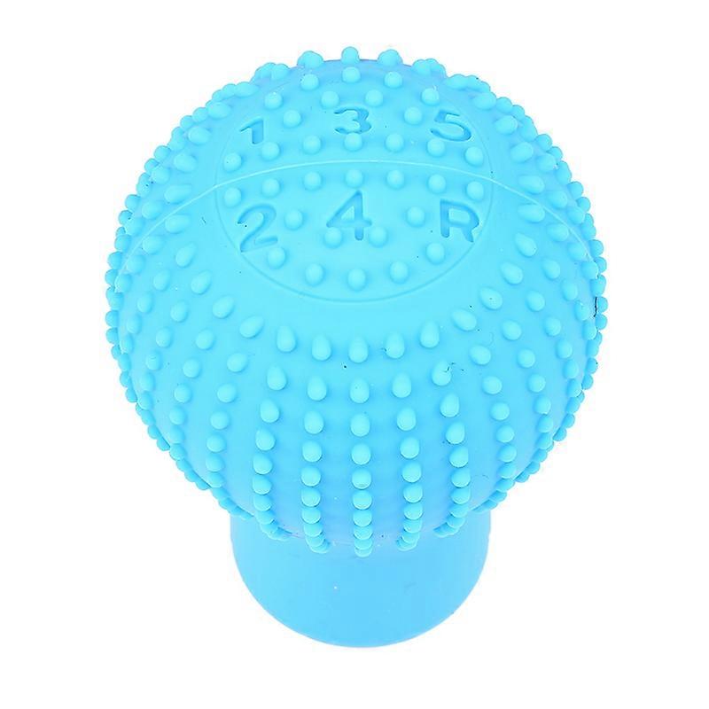 5 Speed Auto Universal Manual Car Gear Shift Knob Collars Protective Cover Case Anti Slip Soft Silicone Car Hand Brake Cover|Gear Shift Knob|