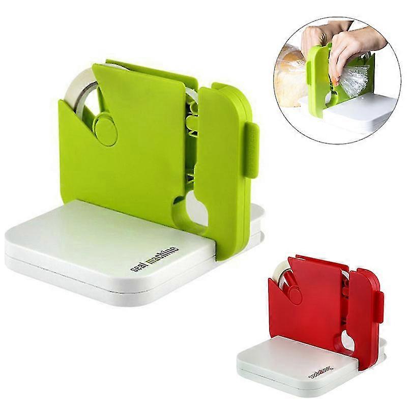 Portable Self Sealing Tape Snack Sealing Machine for Kitchen Bakery Packer
