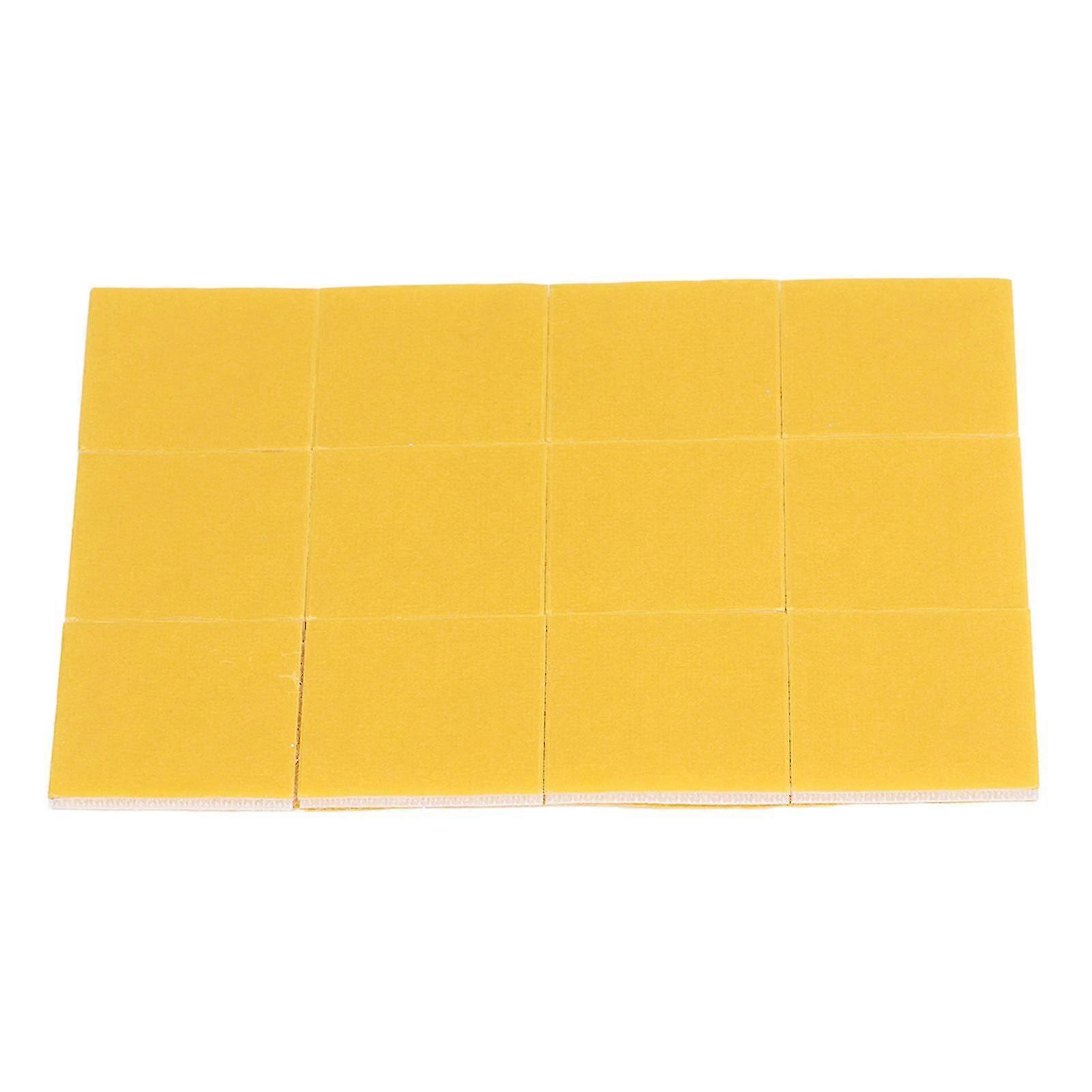 12Pcs Industrial Double Sided Self Adhesive Hook and Loop Tape Fastener Roll for Home Wall