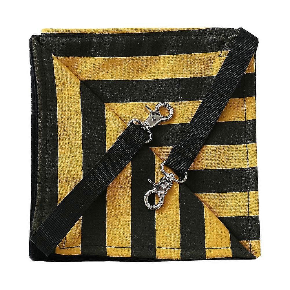 Cat Hammock - Hanging Pet Cushion Bed, 1PC, Brown Stripe S