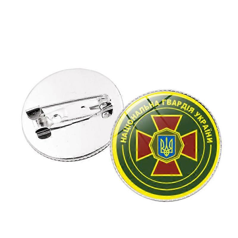 PeaceUkraine Flag Badge, Diameter 25mmStyle 4