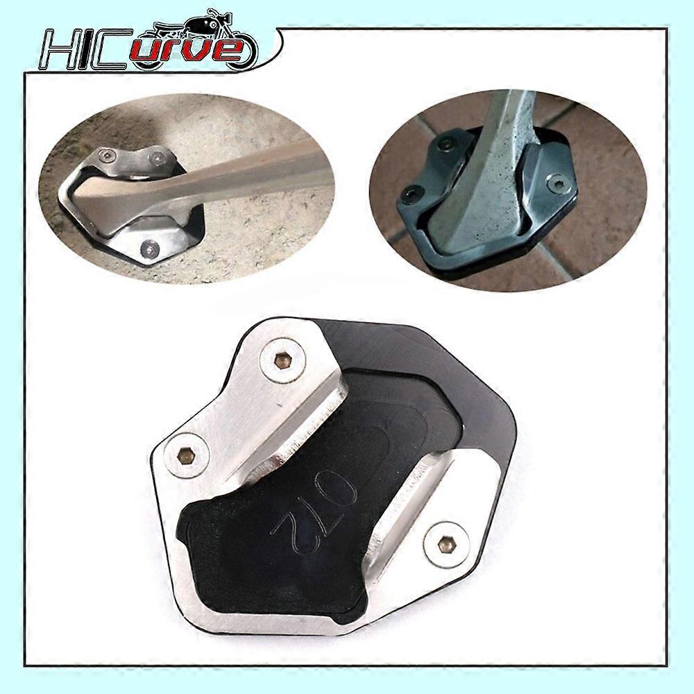 For TIGER 800 XR XCA XRX XRT 20132018 Motorcycle CNC Kickstand Foot Side Stand Extension Pad Support Plate Enlarge