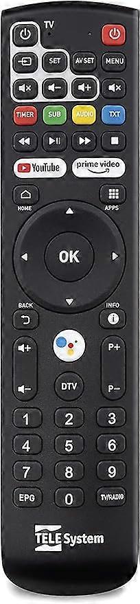 Telesystem TELECOMANDO UP T24K, NERO