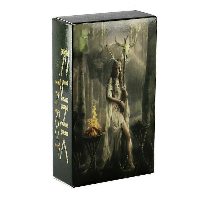 Insight Tarot Deck Pocket Size Haute Qualité Divination Jeu Divination Débutant Tarot Apprentissage Runic Tarot