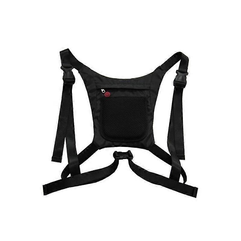 Cycling Vest Wireless Remote Control Led Luminous Warning Light Running At Night