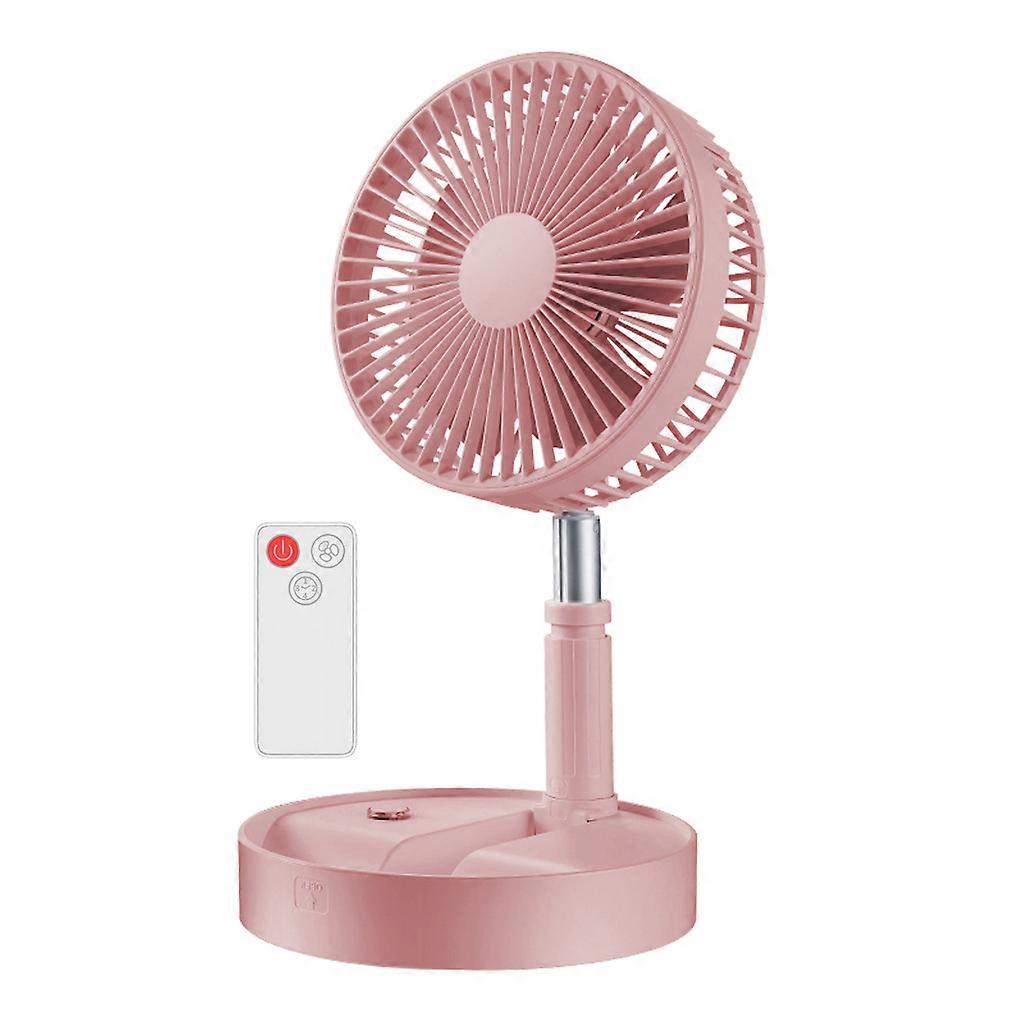 USB Rechargeable Table Fan Portable Mini Stand Cooling Small Foldable Fans