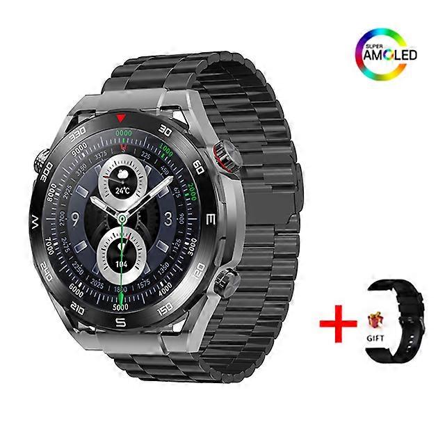 2023 New Business Ultimate Smart Watch for Huawei Men Bluetooth Call Compass NFC 100+ Sprots Smartwatch Waterproof Watches IOS