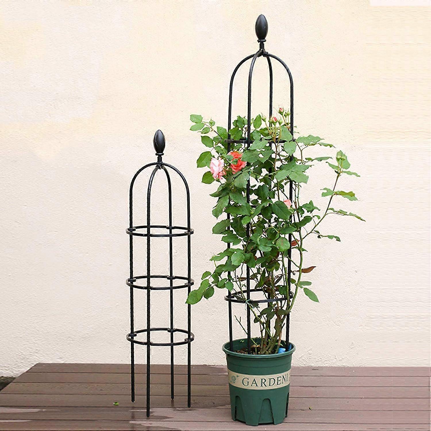 Garden Obelisk Trellis, Arch Trellis for Climbing Plants, Flower Support for Climbing Vines