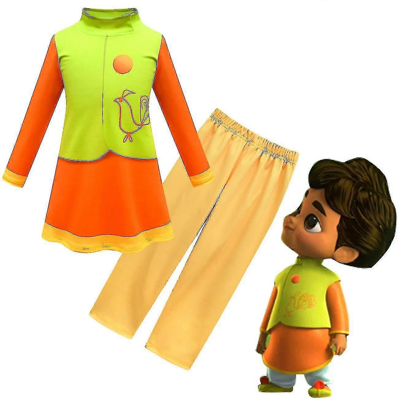 Mira Children's Cartoon Character Long Sleeve Set (top + Trousers)