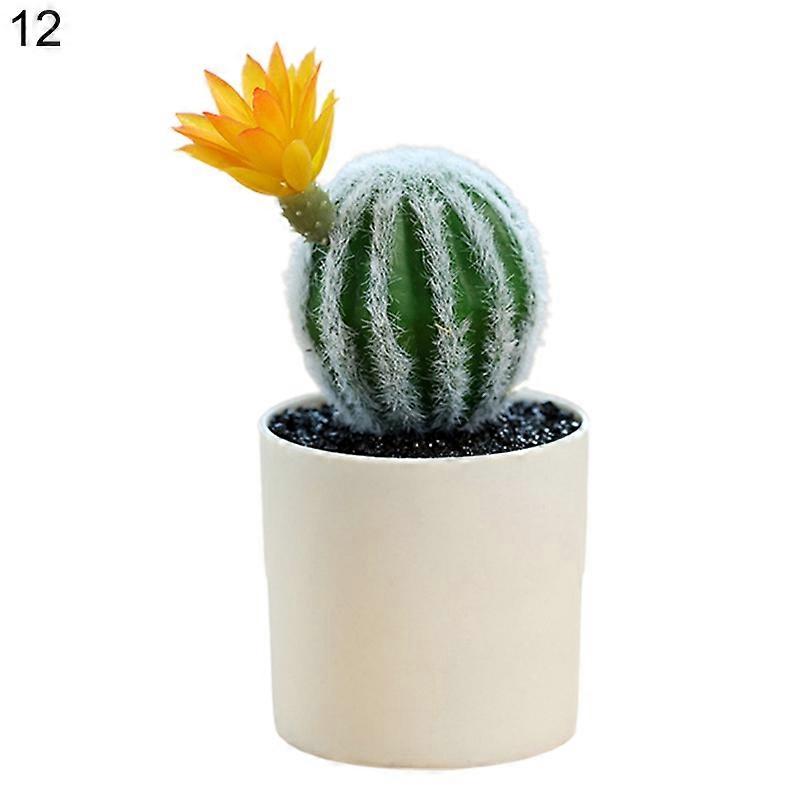 Mini Bonsai Non-Fading Landscaping Plastic Simulation Succulent Plants Table Decoration JIKAIX