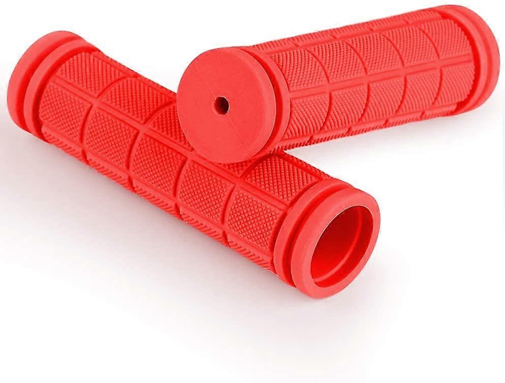 Ergonomic Bicycle Handlebar Grips Handlebar Grips 1 Pair Non-Slip Soft Rubber