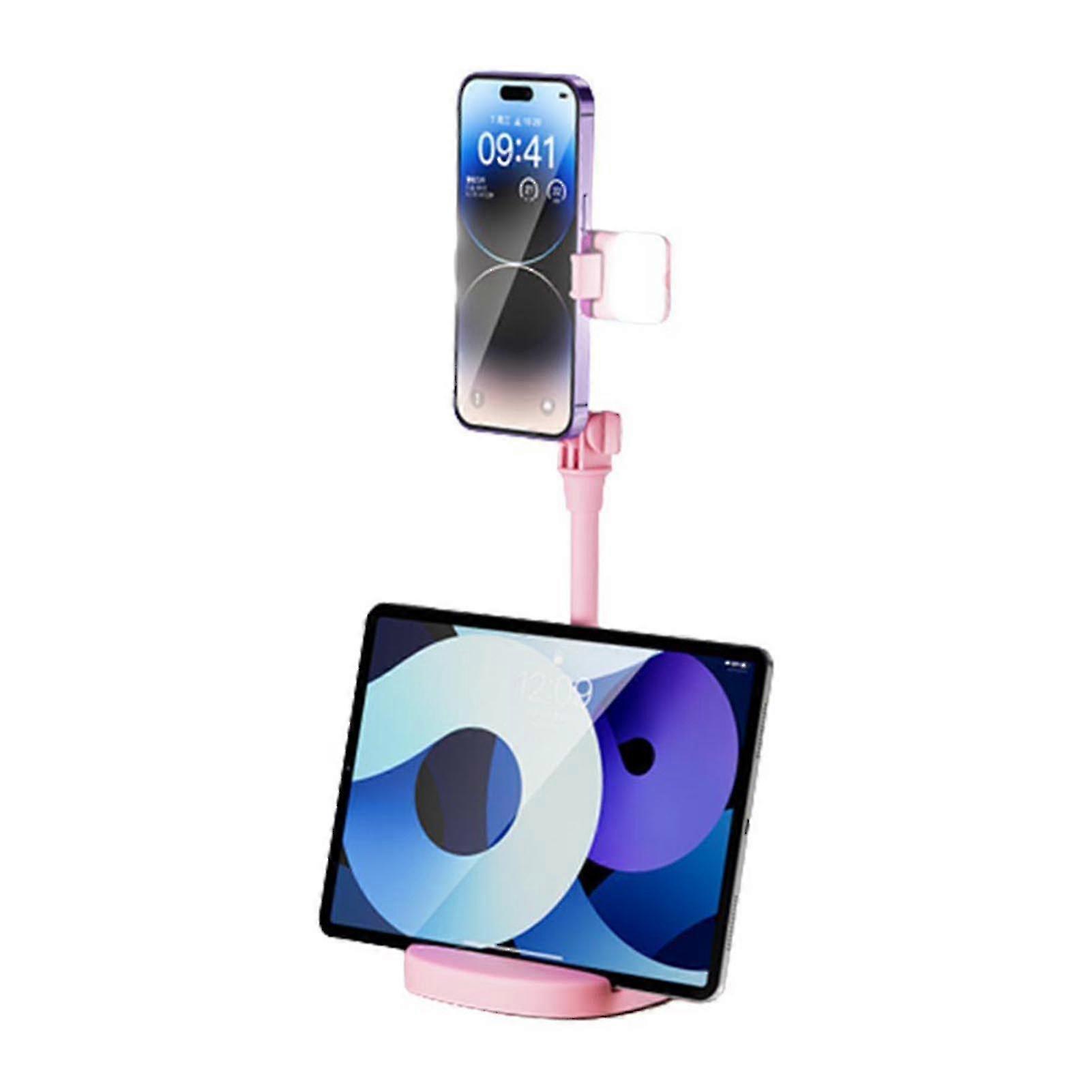 Black/white/pink Two Position Phone Tablet Stand Adjustables Durable Phone Bracket For Home Bedroom Bedside