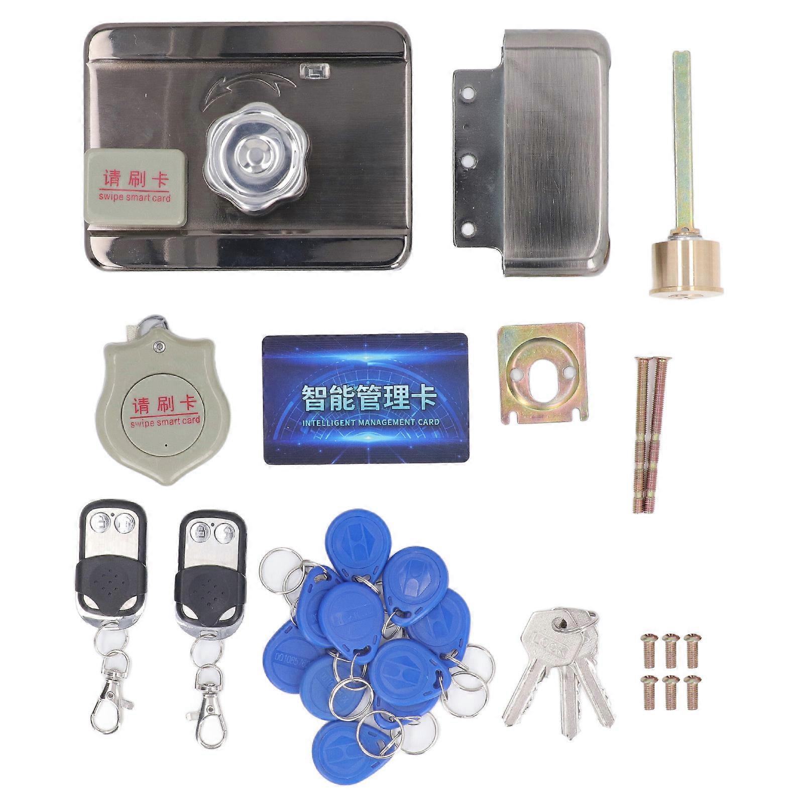 Keyless Electronic Deadbolt: High Security, Remote Control, Easy Install for Home & Office