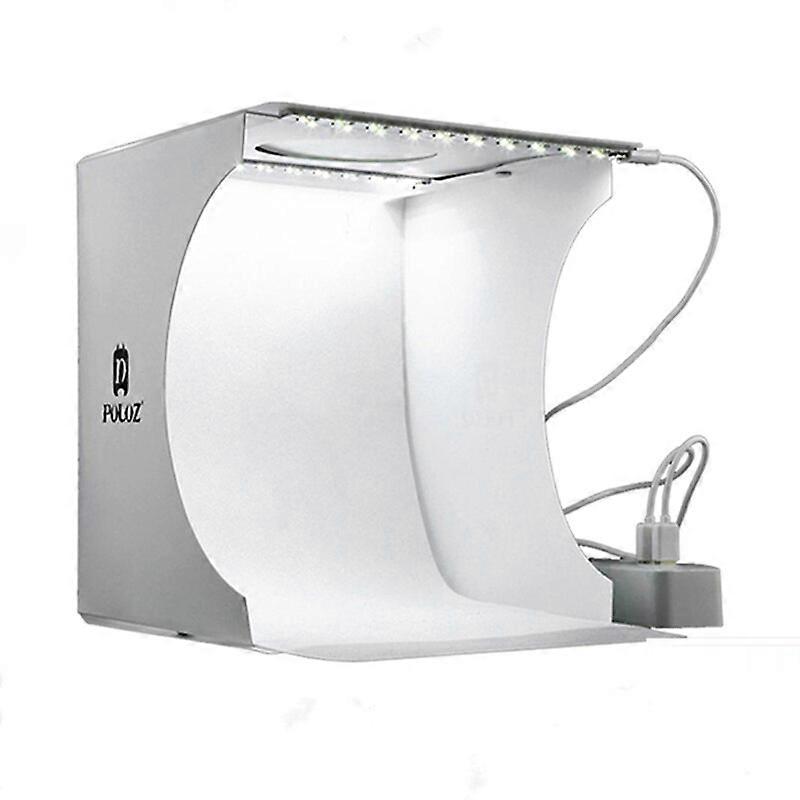 Photo Lighting Box, Small Size, 2 Light Panels, Foldable, For Background, DSLR C