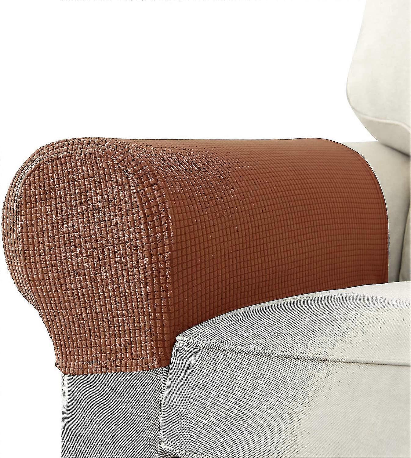 Sofa Arm Covers Stretch Armrest Cover Caps For Armch